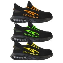 Chaussures de sécurité basses sans métal Technosafe Neon Dark Mode S1PL FO SR ESD