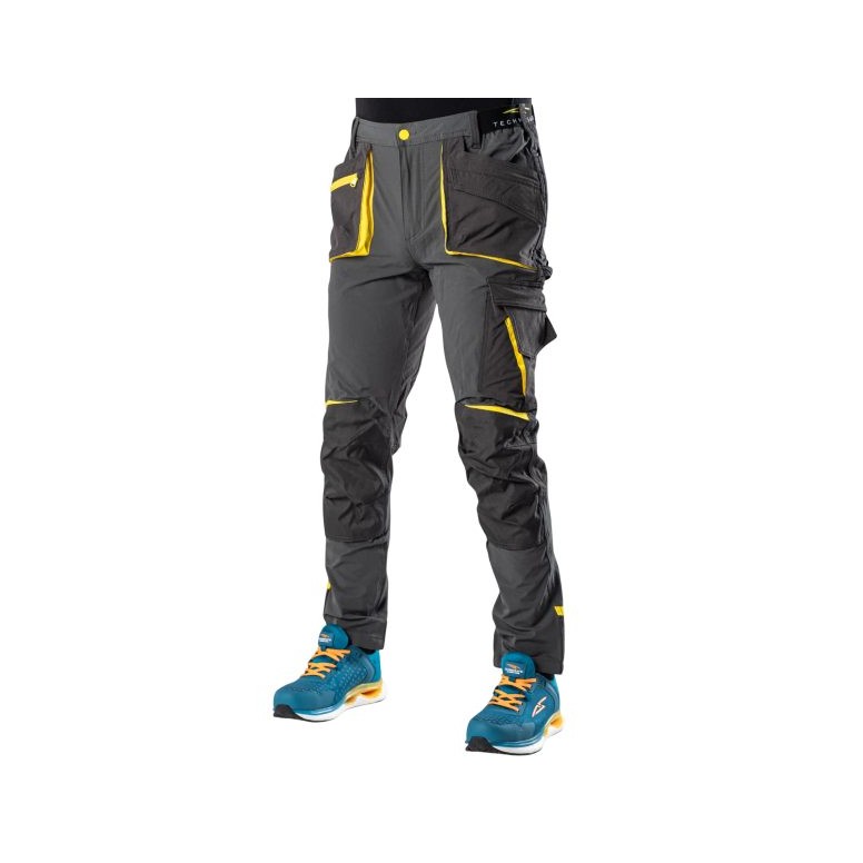 Pantalon de Travail Multipoches Stretch...