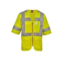 Gilet de travail Haute Visibilité Multipoches Manches Courtes Payper EXO AY 7623
