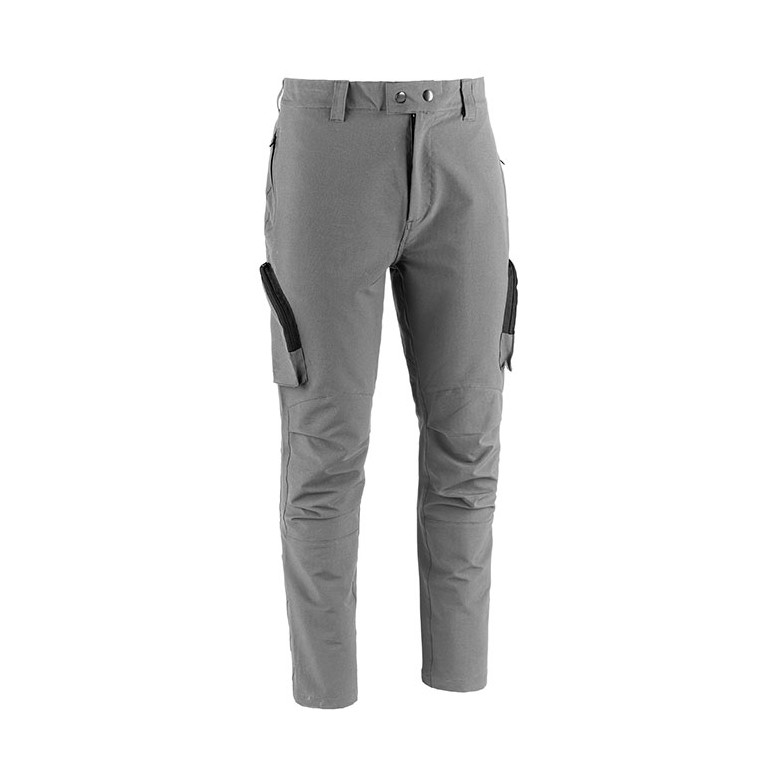 Pantalon de Travail Multipoches Stretch...