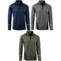 Sweat en Polaire de Travail Demi-Zip Stretch Sottozero Midlayer S.S. SS300