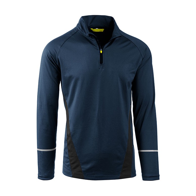 Sweat en Polaire de Travail Demi-Zip Stretch...