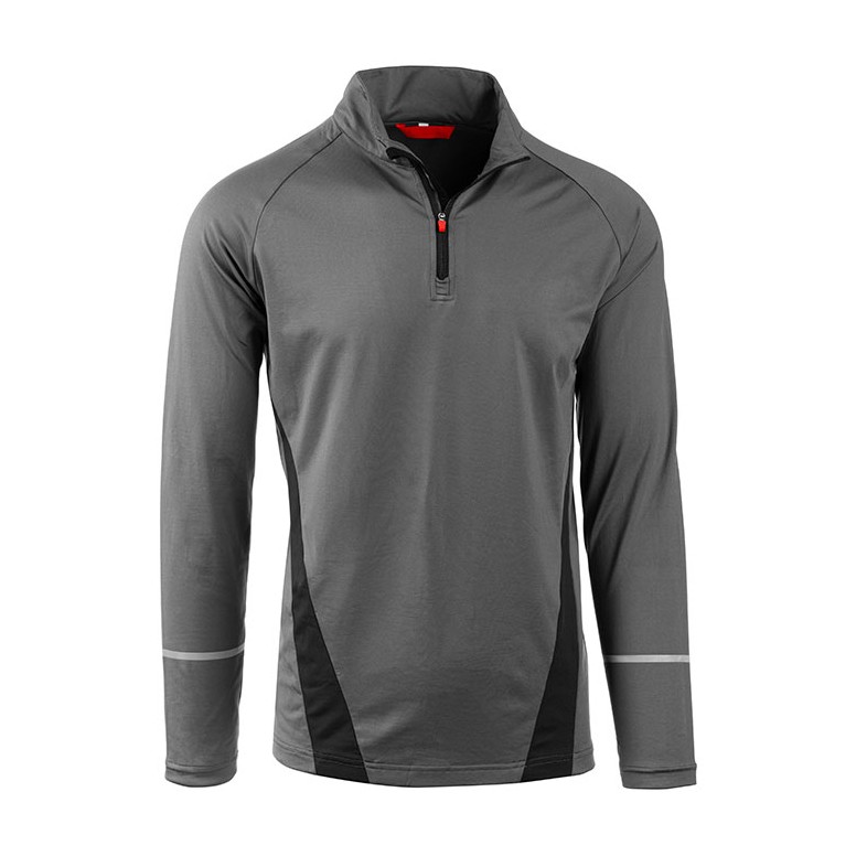Sweat en Polaire de Travail Demi-Zip Stretch...