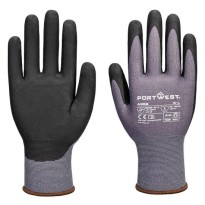 12 Pièces - Gants de Travail Enduits en Nitrile Stretch...