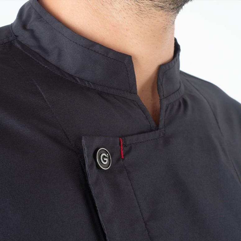 tous dehors - Veste coréenne à manches courtes...