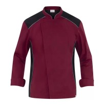 Tous Dehors - Veste de travail de cuisinier Giblor's Guido Q8G00672 taille L couleur noir