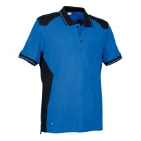 tous dehors- Polo de travail Cofra Tudela 100% Coton V620-0-03 taille 3xl couleur antrachite noir orange