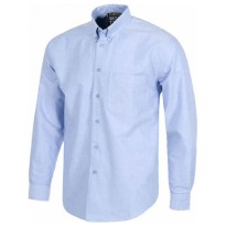 Tous Dehors - Chemise de travail sportif Coton avec tissu Oxford - Workteam couleur celeste taille L