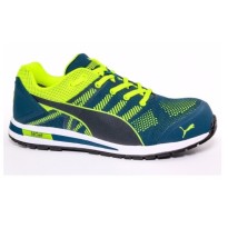 Chaussures de sécurité Puma ELEVATE KNIT GREEN LOW S1P HRO ESD SRC 643170
