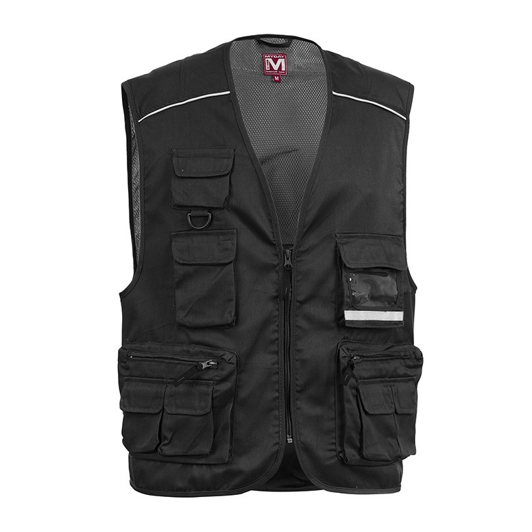 tous dehors Gilet de Travail Multipoches...