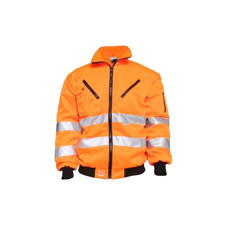 Veste de Travail Haute Visibilité Multipoches...