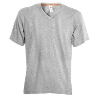 T-shirt Col en V à manches courtes en coton V-Neck - Payper