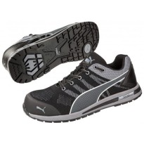 Chaussures de sécurité Puma ELEVATE KNIT BLACK LOW S1P HRO ESD SRC 643160