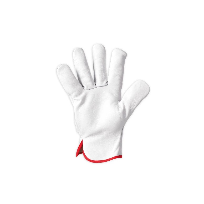 12 Pièces - Gants de travail en cuir fleur...