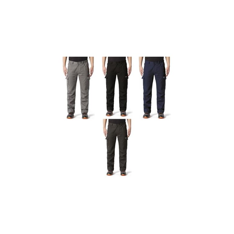 Pantalon de Travail Stretch Multipoche Issa...