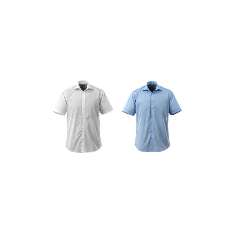 Chemise de Travail Manches Courtes Poplin...