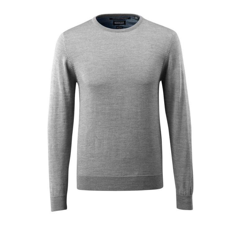 Pull de Travail en Laine Mérinos Mascot 50636-989