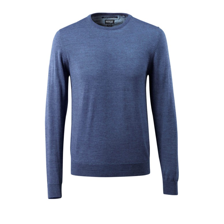 Pull de Travail en Laine Mérinos Mascot 50636-989