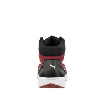 Chaussures de sécurité Puma Frontcourt Black/White/Red Mid S3 FO HRO ESD SRC 630050
