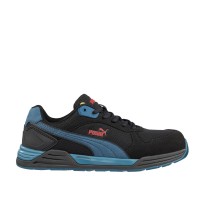 Chaussures de sécurité Puma Frontside Black/Blue Low S1P HRO ESD SRC 644660