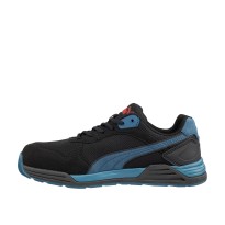 Chaussures de sécurité Puma Frontside Black/Blue Low S1P HRO ESD SRC 644660