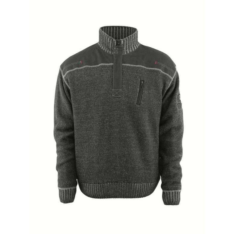 Pull de Travail Mi-Zip Naxos Mascot 50354-835