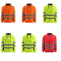 Sweat de Travail Haute Visibilité à Capuche et Fermeture Éclair Intégrale Corby Mascot 50138-932