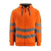 Sweat de Travail Haute Visibilité à Capuche et Fermeture Éclair Intégrale Corby Mascot 50138-932