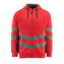 Sweat de Travail Haute Visibilité à Capuche et Fermeture Éclair Intégrale Corby Mascot 50138-932