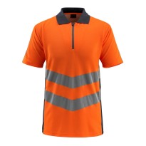 Polo de travail à demi-zip haute visibilité Murton Mascot 50130-933