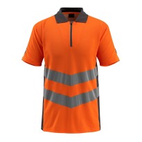Polo de travail à demi-zip haute visibilité Murton Mascot 50130-933