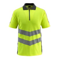 Polo de travail à demi-zip haute visibilité Murton Mascot 50130-933