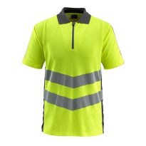 Polo de travail à demi-zip haute visibilité Murton Mascot 50130-933