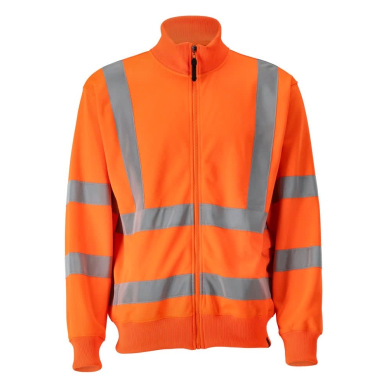 Sweat de Travail Haute Visibilité Zip Intégral...