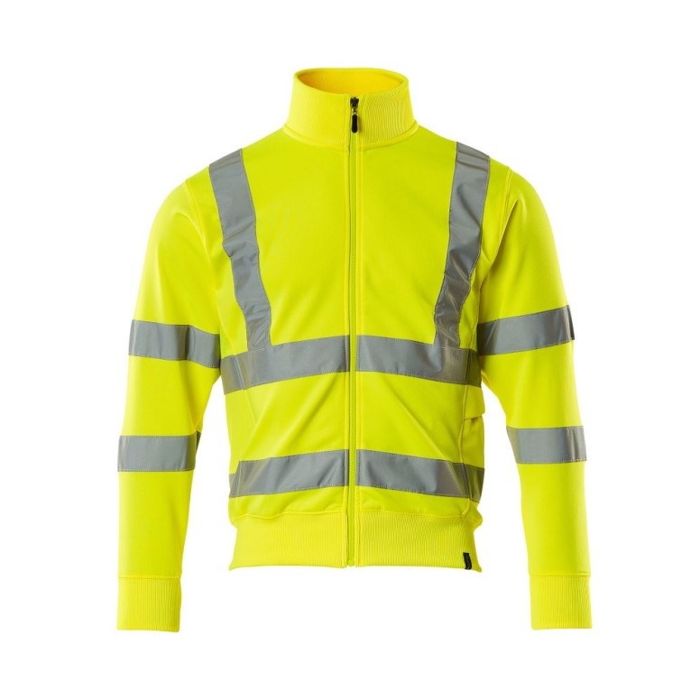 Sweat de Travail Haute Visibilité Zip Intégral...