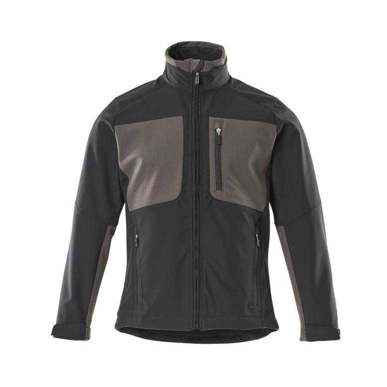 Veste Softshell de Travail Haute Visibilité Zip...