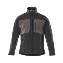 Veste Softshell de Travail Haute Visibilité Zip Intégral Coupe-Vent Multi-Poches Lagos Mascot 50057-824