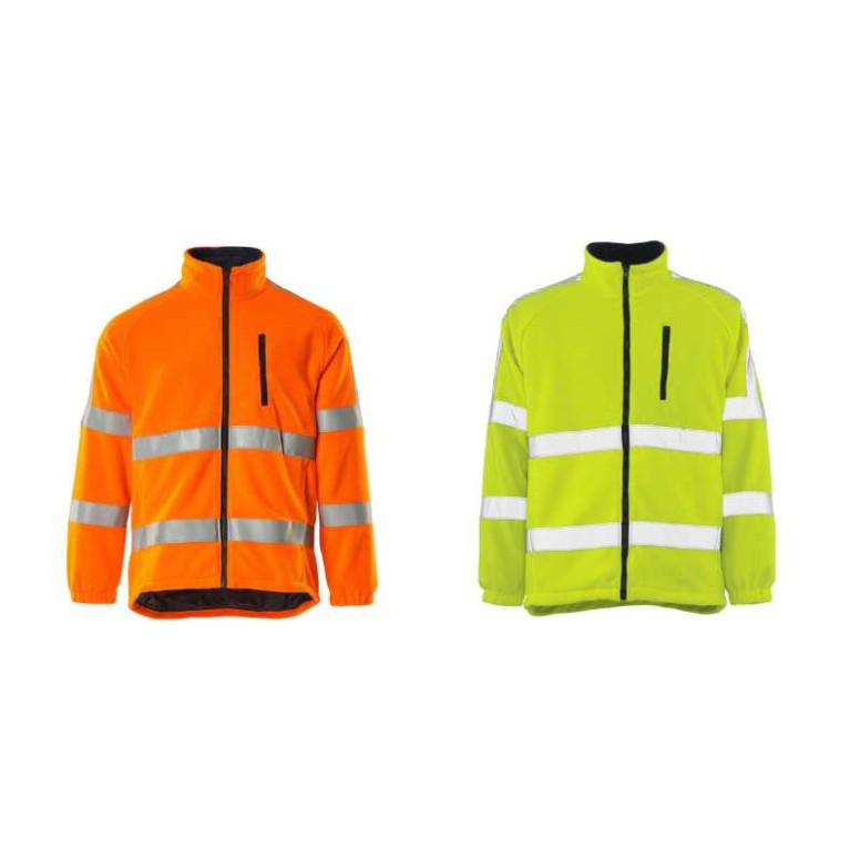 Veste de Travail en Polaire Haute Visibilité...