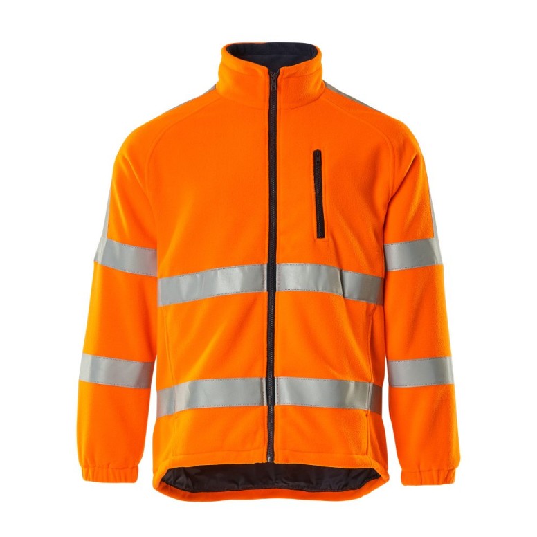 Veste de Travail en Polaire Haute Visibilité...