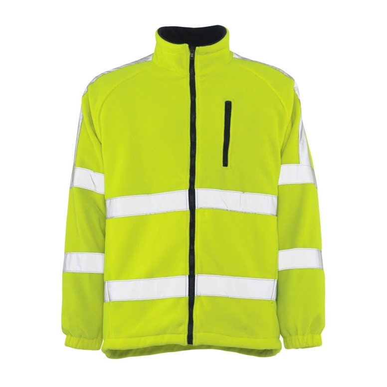 Veste de Travail en Polaire Haute Visibilité...