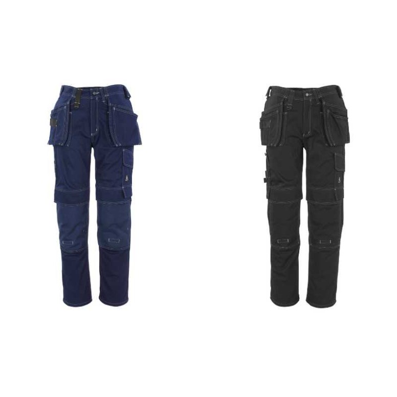 Pantalon de Travail Multi-poches 100% Coton...