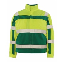Veste de Travail Haute Visibilité Multipoches Imperméable Cameta Mascot 07109-470