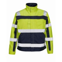 Veste de Travail Haute Visibilité Multipoches Imperméable Cameta Mascot 07109-470