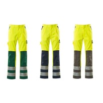Pantalon de Travail Haute Visibilité Multipoches Olinda Mascot 07179-470