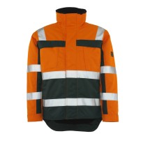 Veste de Travail Haute Visibilité Imperméable Multipoches Coupe-Vent Teresina Mascot 07223-880