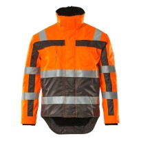 Veste de Travail Haute Visibilité Imperméable Multipoches Coupe-Vent Teresina Mascot 07223-880