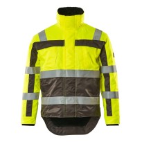 Veste de Travail Haute Visibilité Imperméable Multipoches Coupe-Vent Teresina Mascot 07223-880
