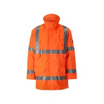 Parka de Travail Haute Visibilité Imperméable Coupe-Vent Multipoches Vancouver Mascot 07930-880
