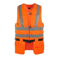 Gilet de Travail Haute Visibilité Multipoches Yorkton Mascot 08089-860