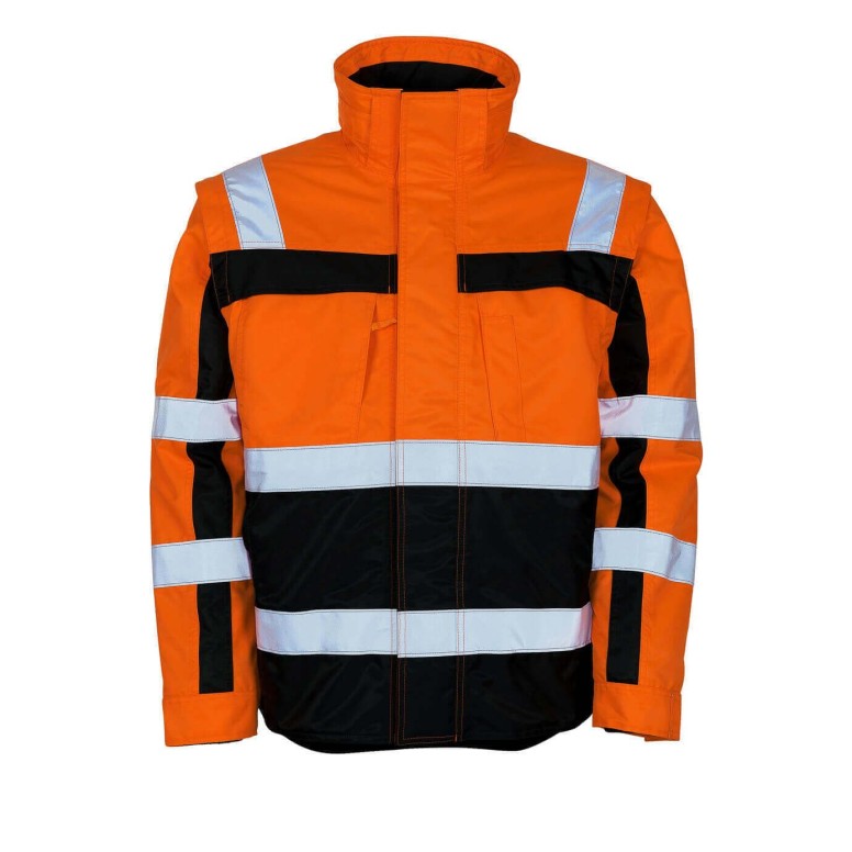 Veste de travail haute visibilité multipoches...